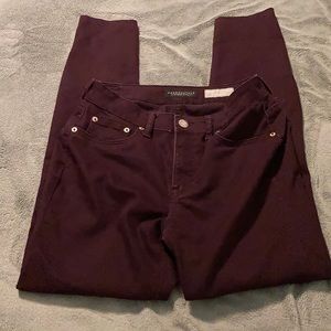 Aeropostale High Waisted Dark purple Jeggings